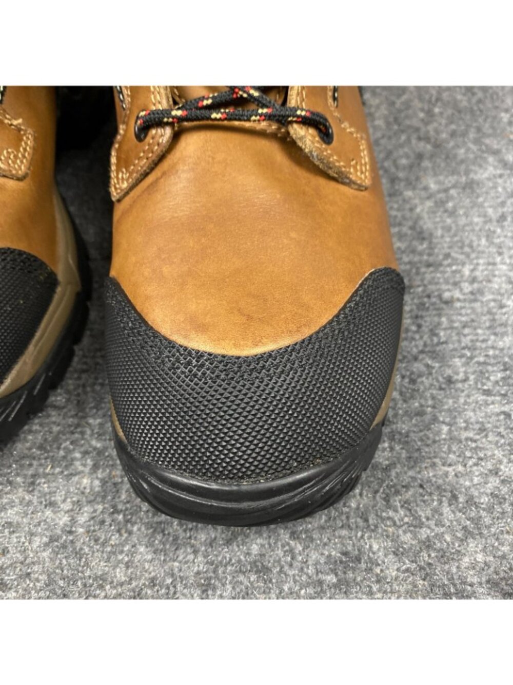 Red Wing Boots Mens 9D Sample Not For Resale Brown Nubuck 6" Waterproof Vibram - Picture 11 of 16